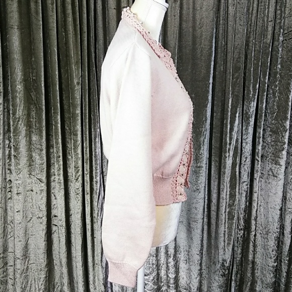 Andrea Jovine Blush Cardigan & Sweater Set - Picture 5 of 10